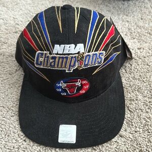 Vintage Chicago Bulls 1998 Champion Hat Original from 98’